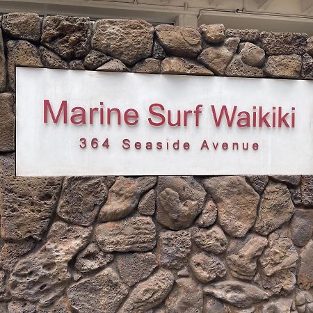 Marine Surf Aparthotel Honolulu Exterior foto